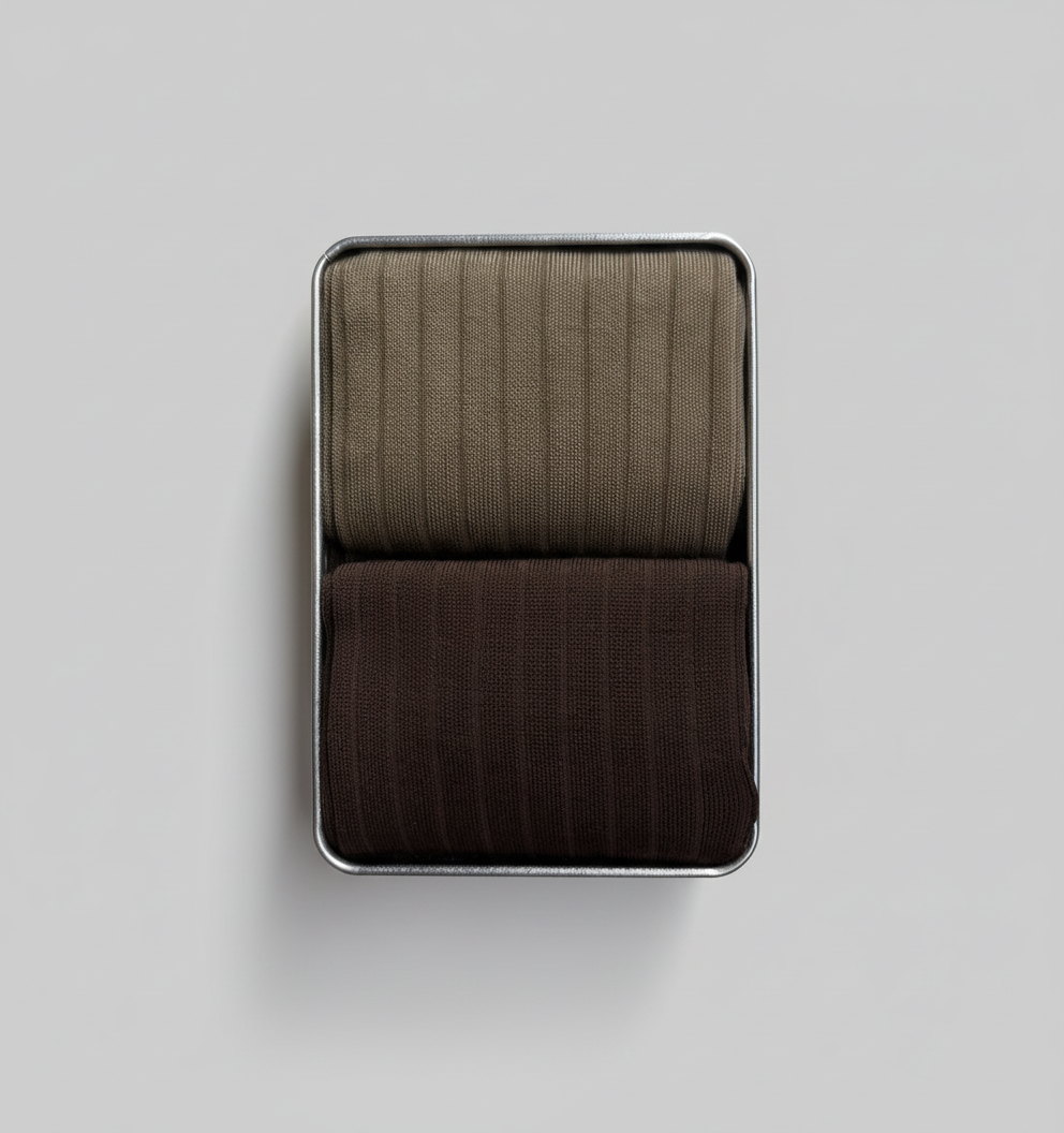 Box 2 Paia Lunghe Marrone-Noce