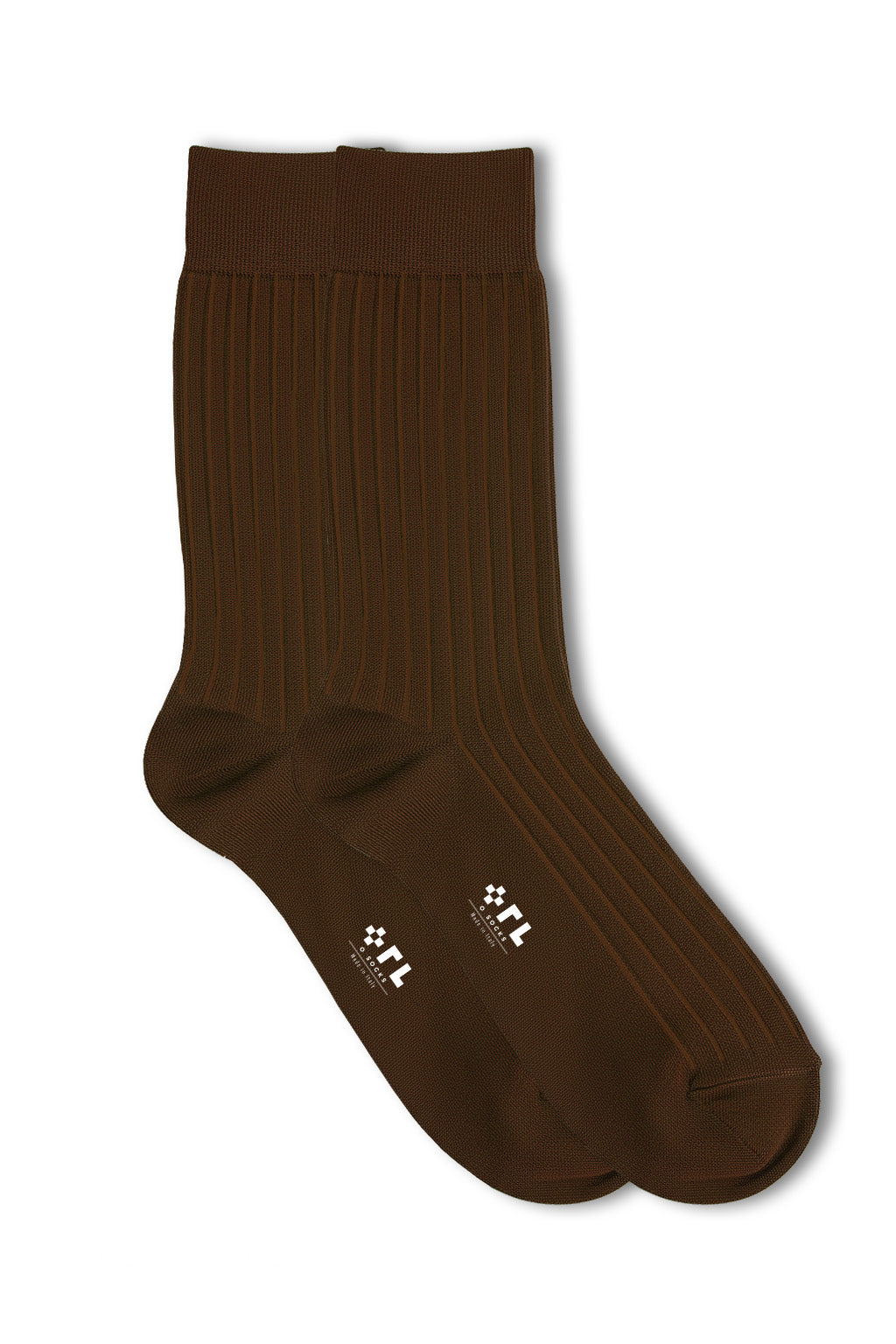 Calza Marrone in Cotone