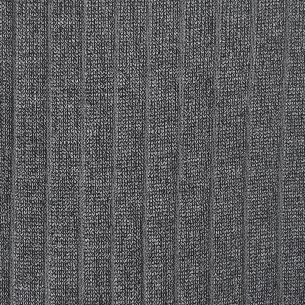 Box of 2 Long Pairs, Melange Grey-Anthracite