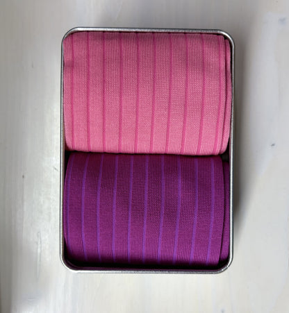 Box 2 Paia Lunghe Viola-Rosa