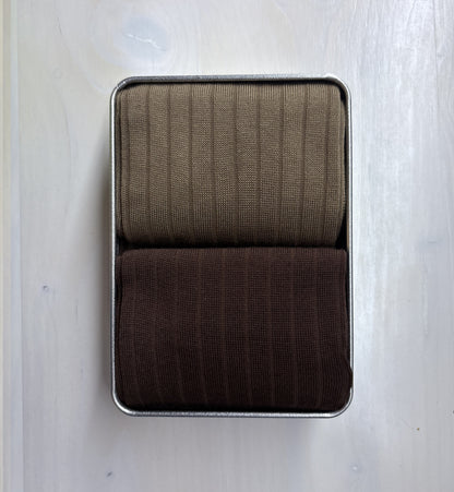 Box 2 Paia Lunghe Marrone-Noce