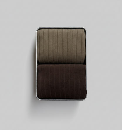 Box 2 Paia Lunghe Marrone-Noce