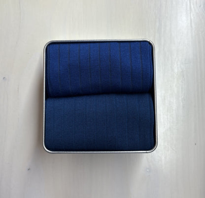 Box 2 Paia Corte Blu Cobalto-Petrolio