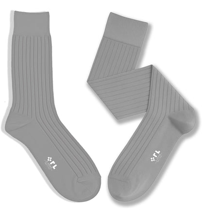 Calza Grigio Chiaro in Cotone