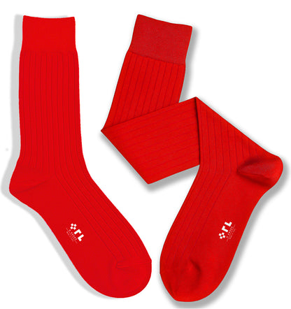 Calza Rossa in Cotone