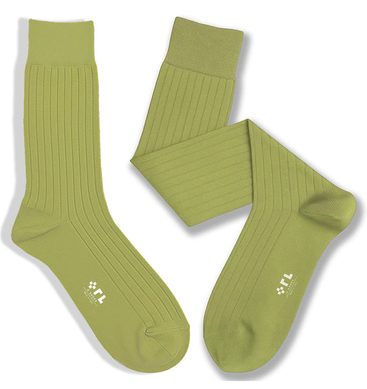 Calza Salvia in Cotone