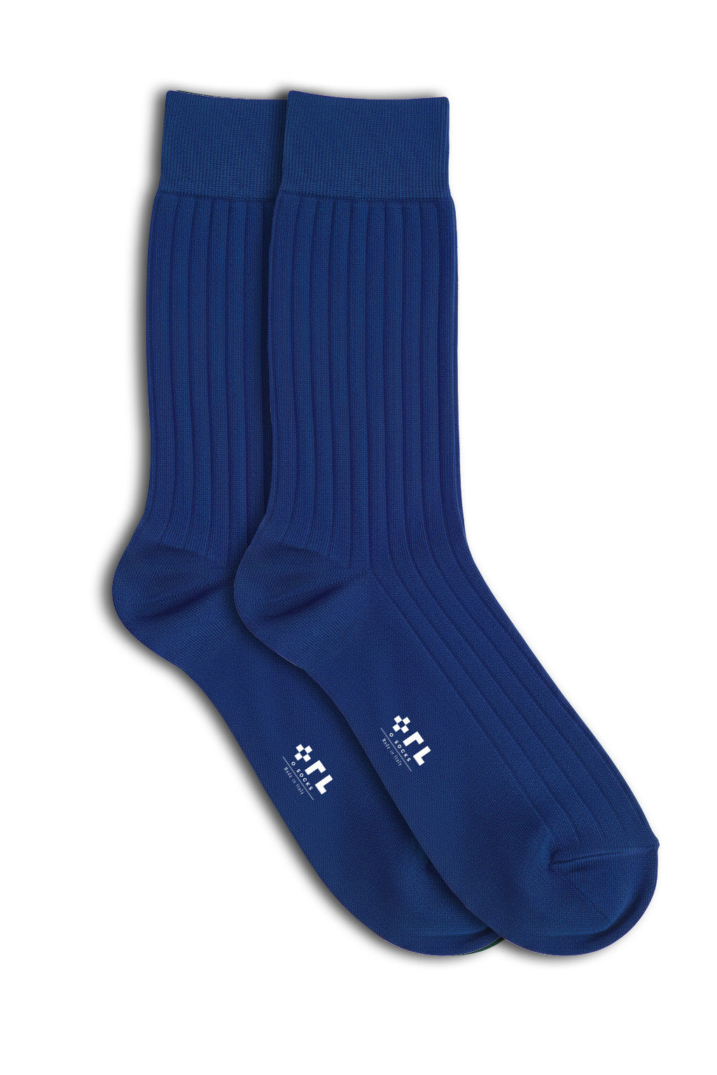 Royal Blue Cotton Socks