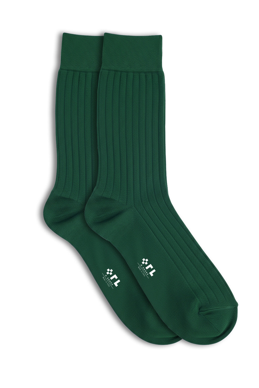 Calza Verde Bosco in Cotone