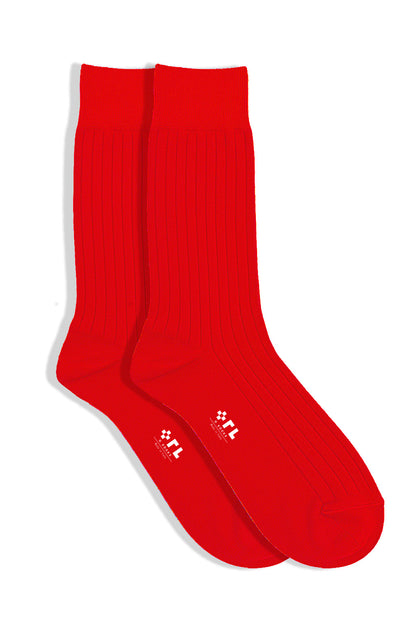 Calza Rossa in Cotone