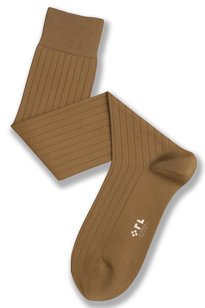 Box 4 Pairs Long Brown Elegance