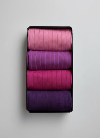 Box 4 Paia Lunghe Essenza Viola