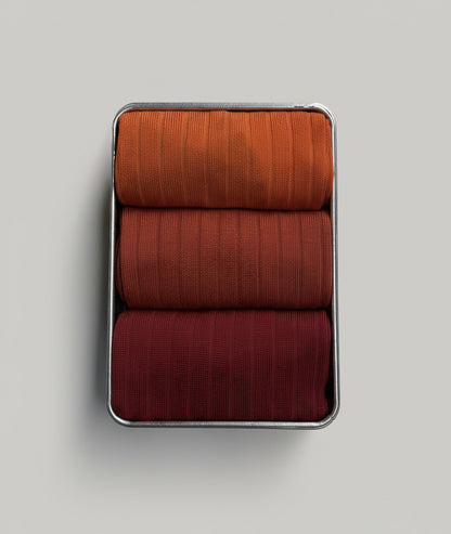 Box 3 Pairs Short Red October