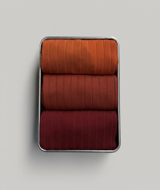 Box 3 Pairs Short Red October